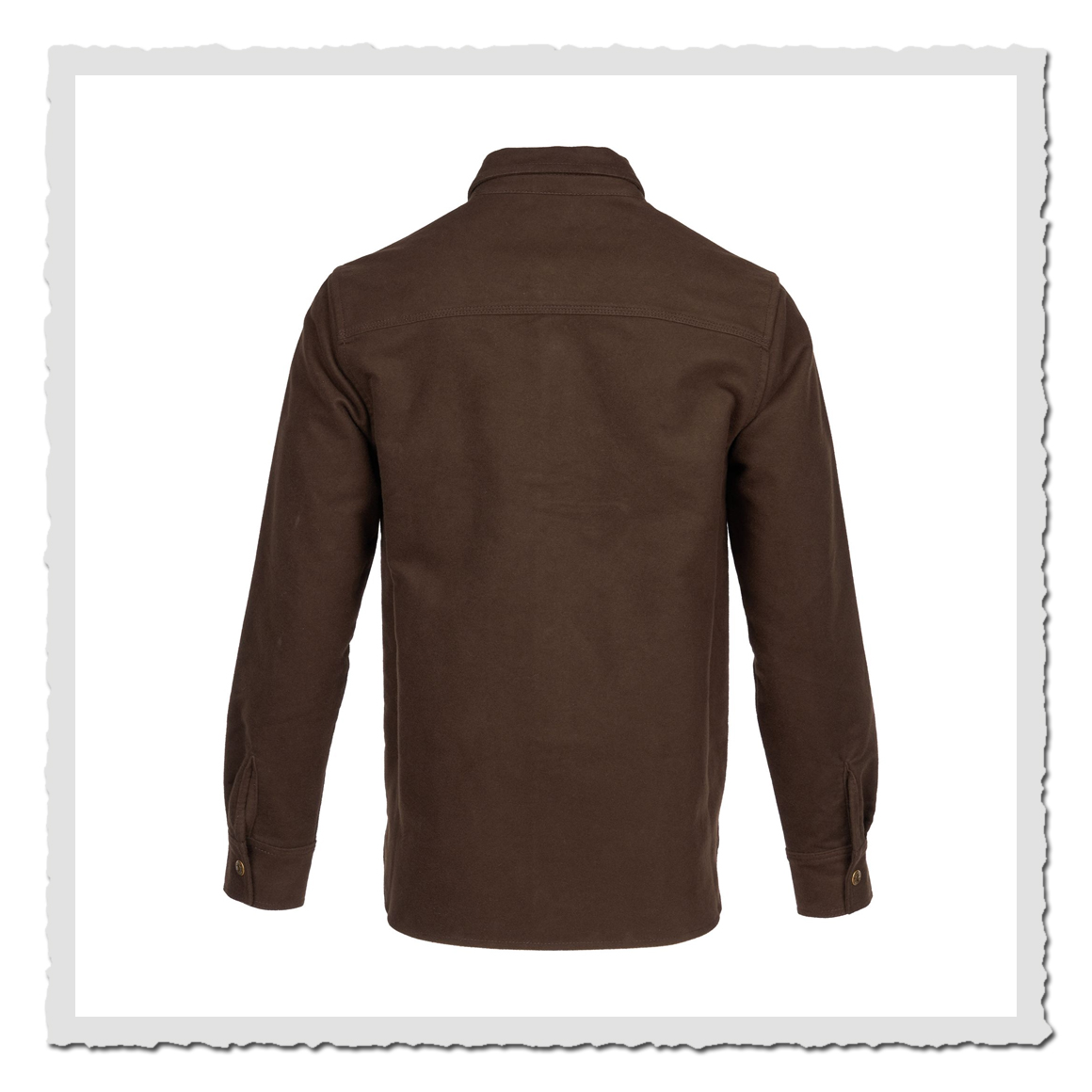 1943 CPO Shirt Moleskin soil brown