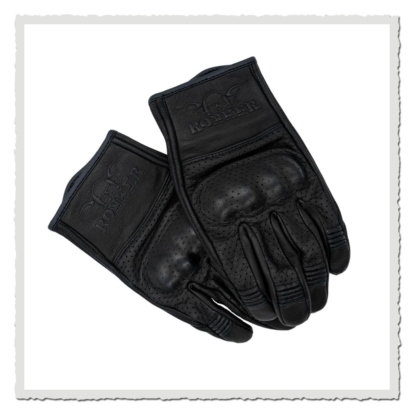 Motorrad Handschuhe Tuscon Black