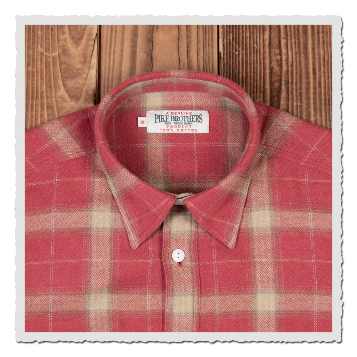 1937 Roamer Shirt Alaska red