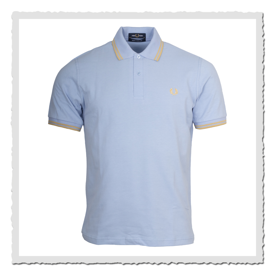 Fred Perry Reissues Polo Shirt M12 lido blue N63 Berlin