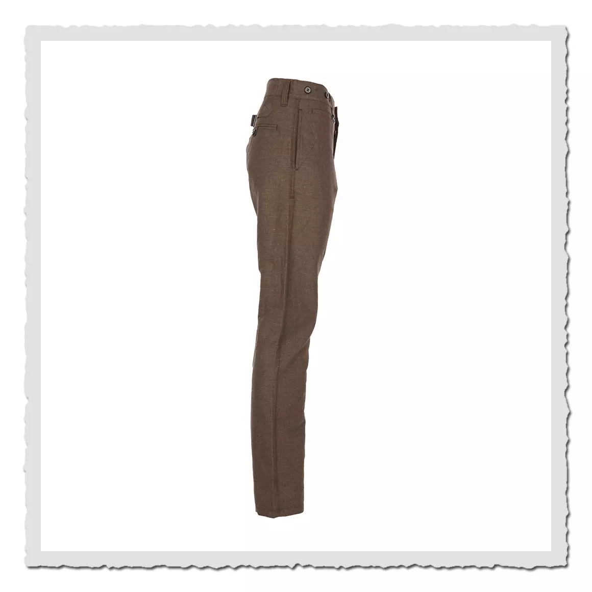 Pike Brothers Harvester Trousers – Workwearhose in Raymond brown mit klassischem Schnitt