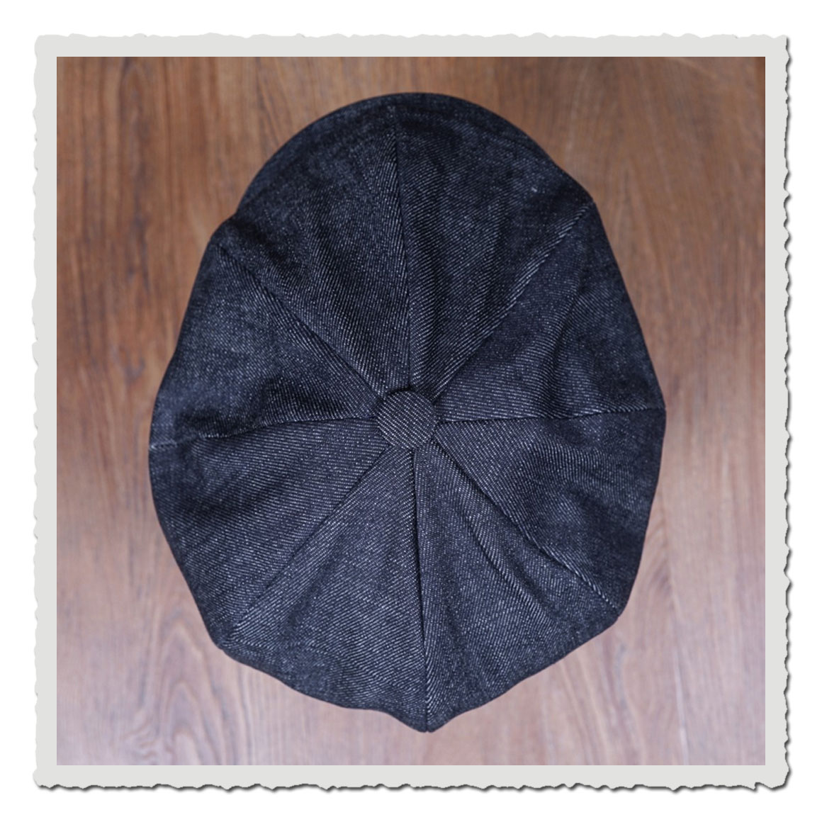 1928 Newsboy Cap 15oz indigo