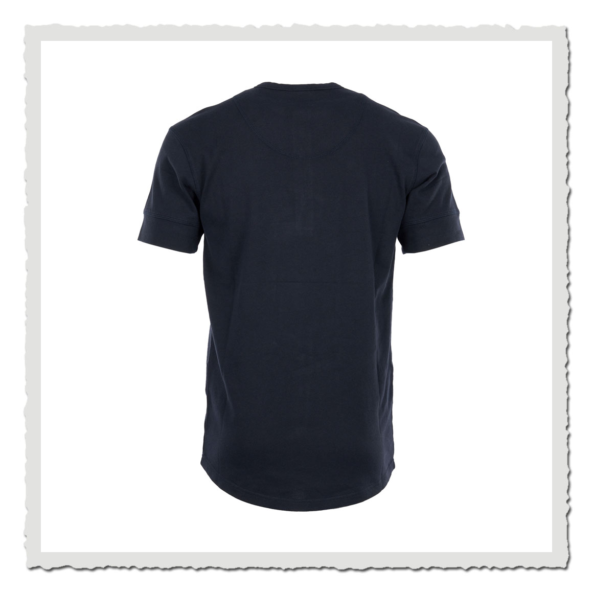 1927 Henley Shirt short sleeve Mojave blue