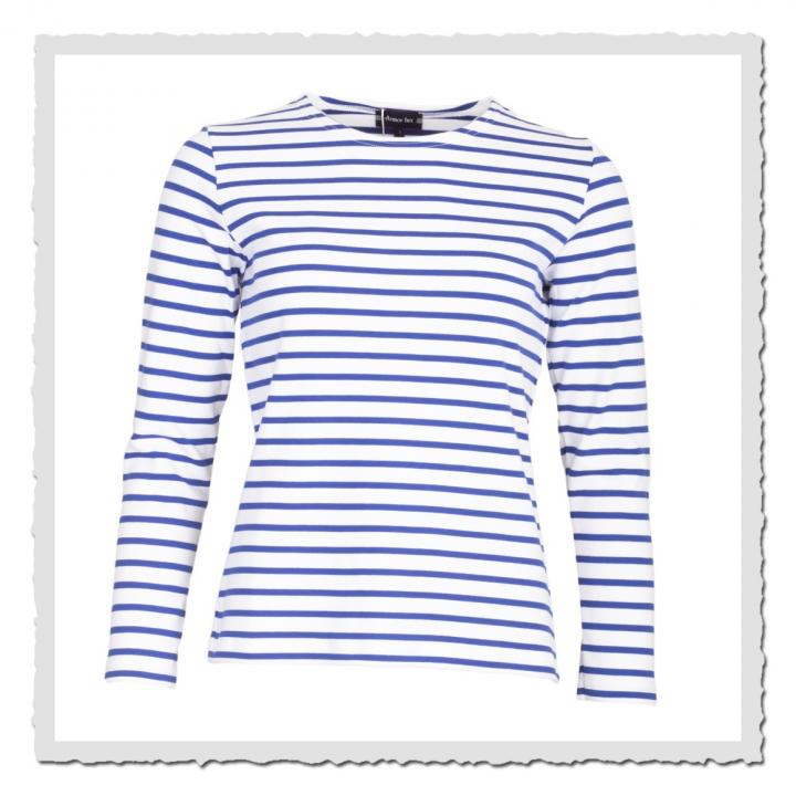 Matrosinnen-Shirt Essentials weiss/sternblau