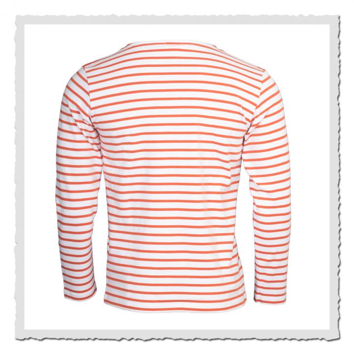 Matrosen-Shirt Kollektion Heritage weiss orange