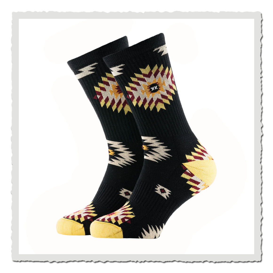 Kelim Rokk black multicolor
