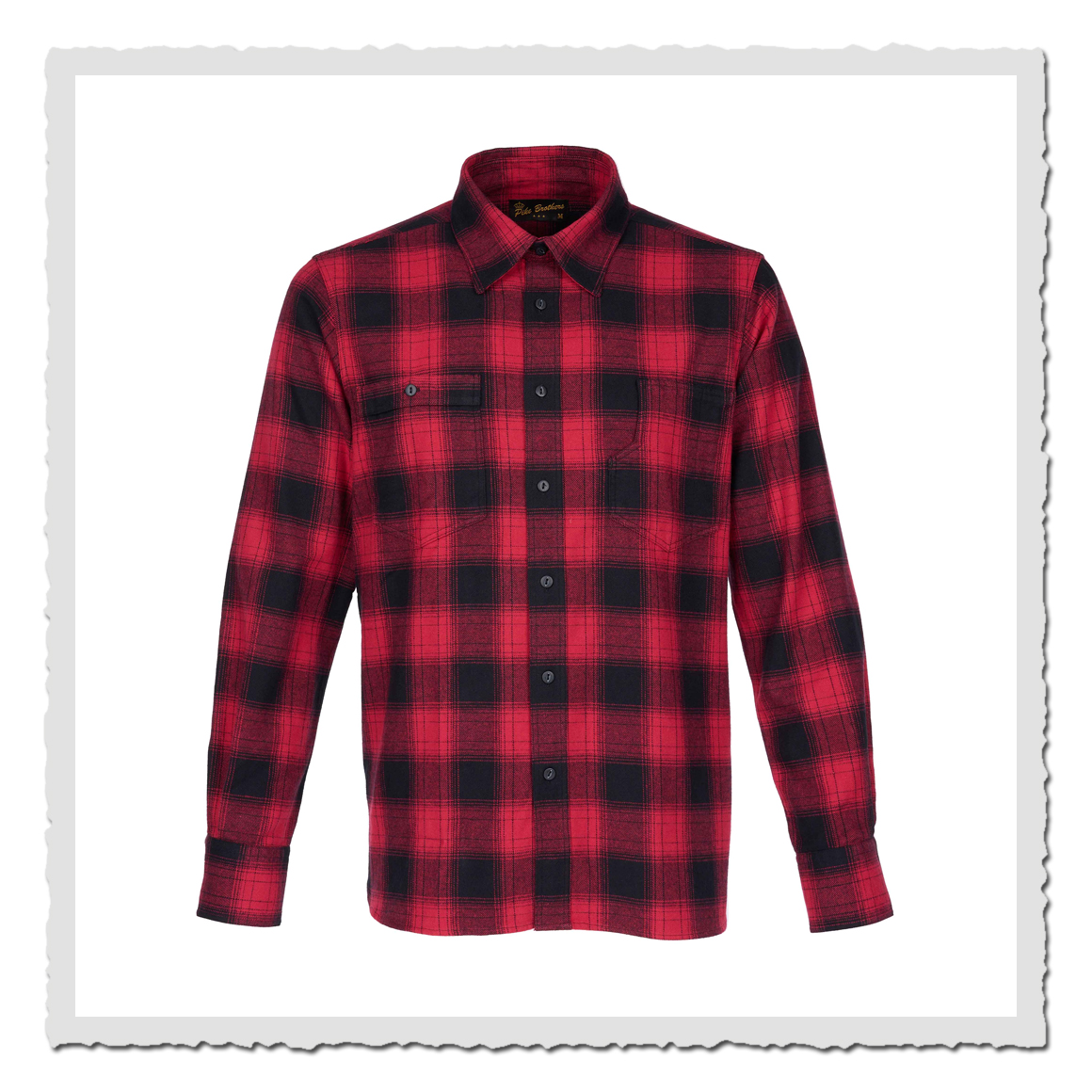 1937 Roamer Shirt red check