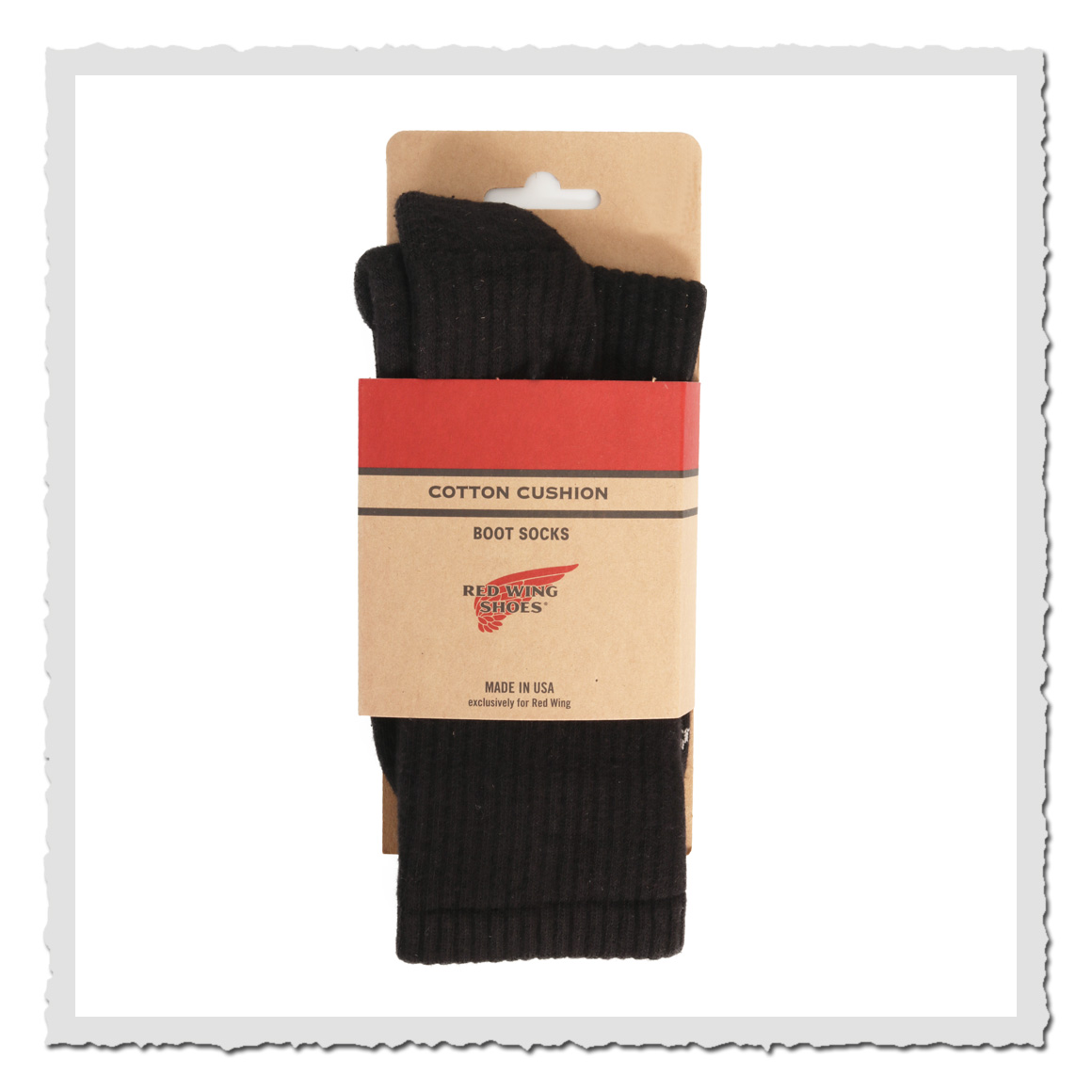 Cotton Cushion Sock black 97243