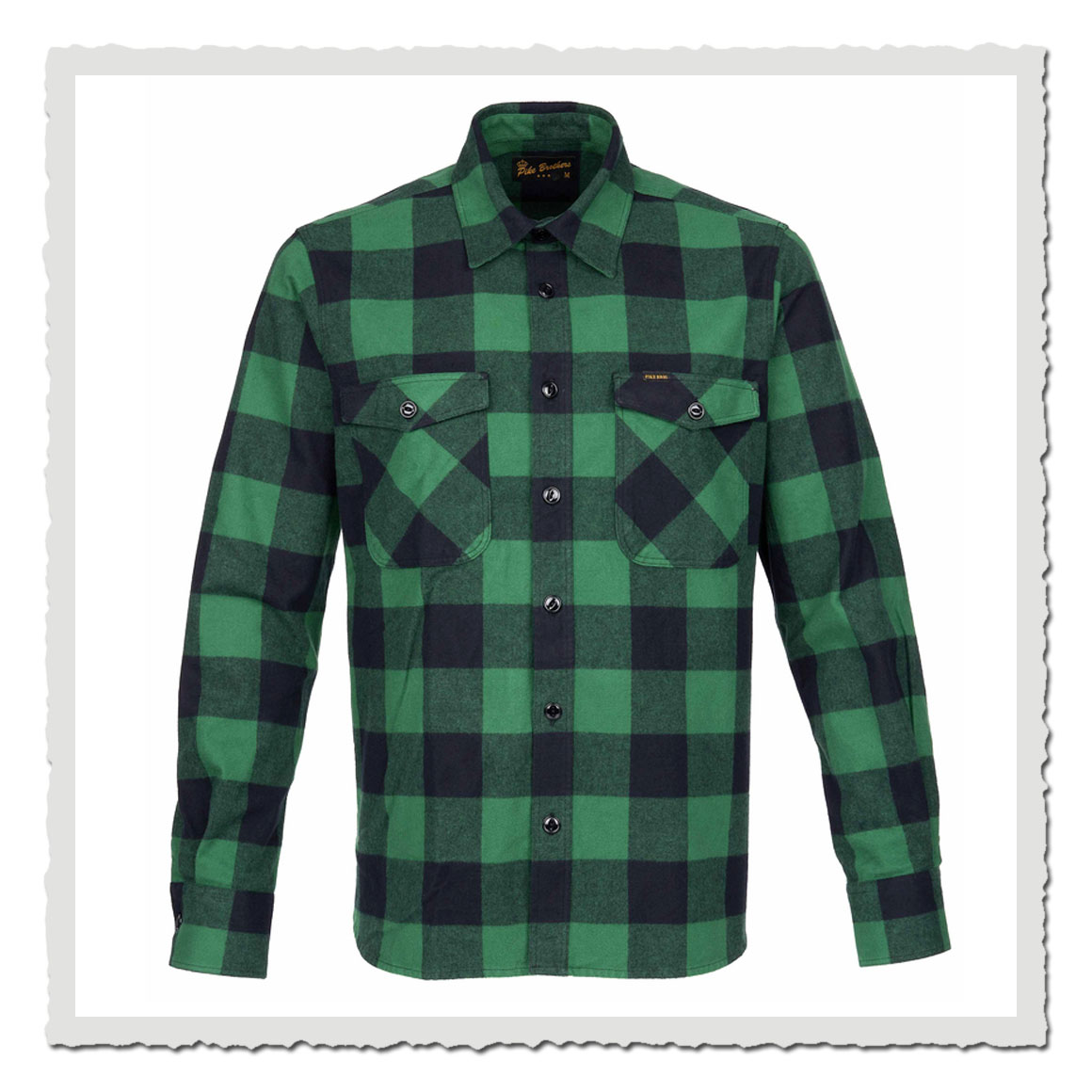 1943 CPO Shirt Buffalo green flannel