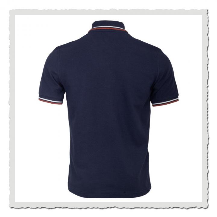 Polo Shirt Twin Tipped Navy