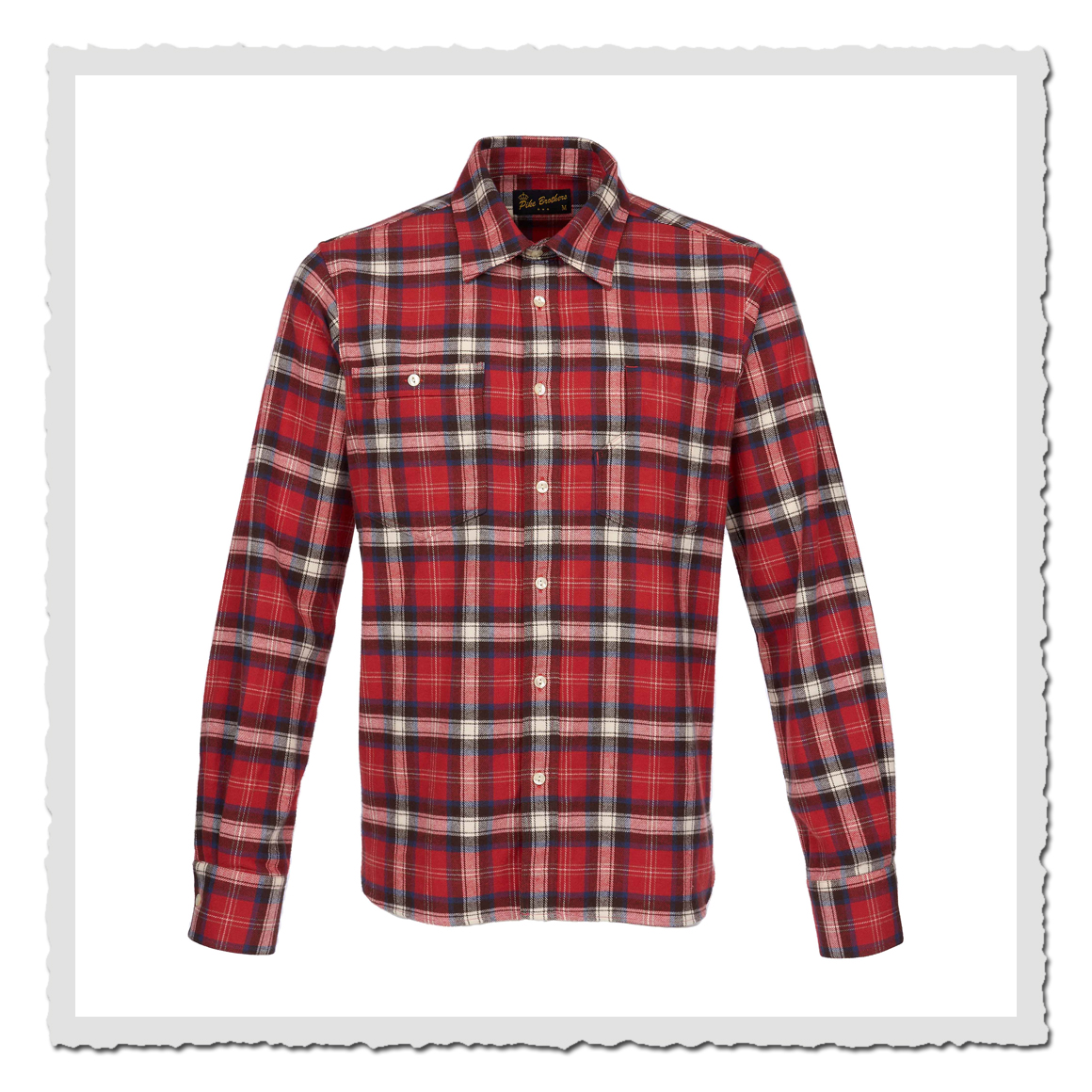 1937 Roamer Shirt red flannel