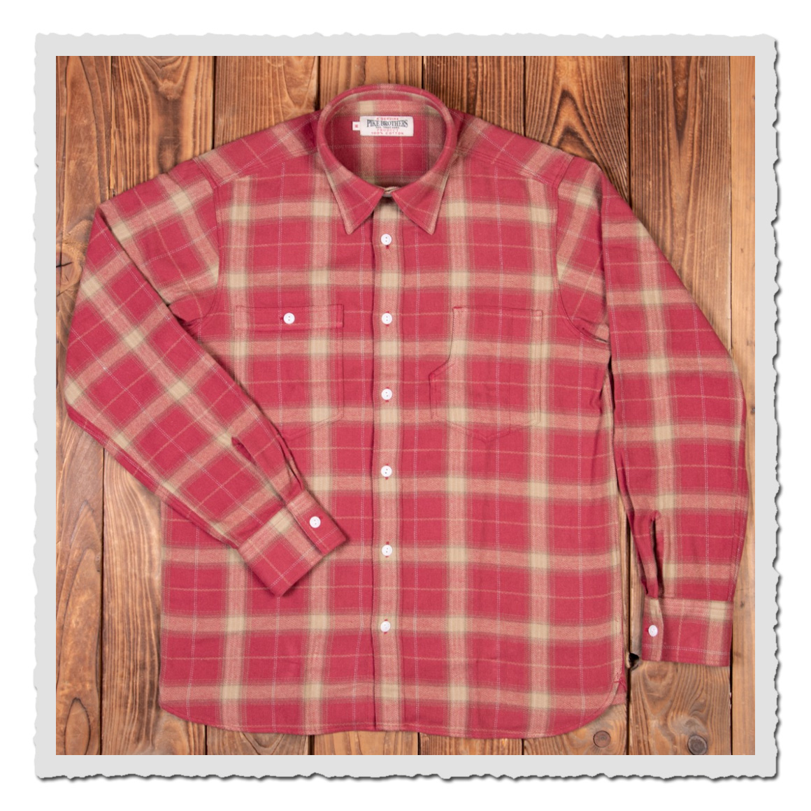 1937 Roamer Shirt Alaska red