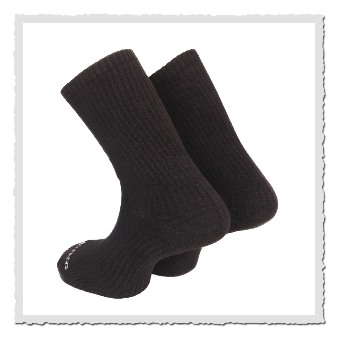 Cotton Cushion Sock black 97243