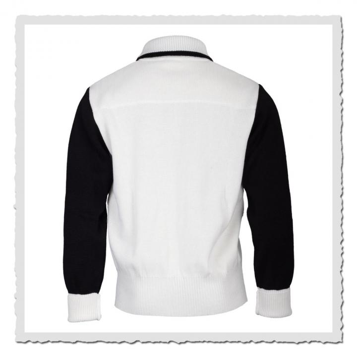 Sportpullover Sweater offwhite black