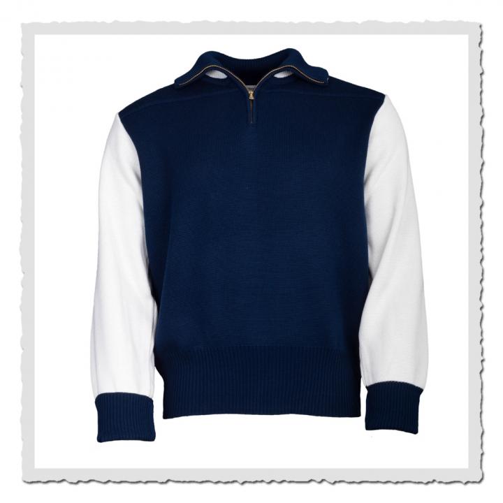 Retronia Sport Sweater navy/offwhite