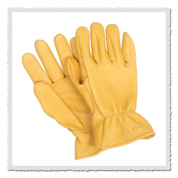 Buckskin Leather Glove 95233 gold