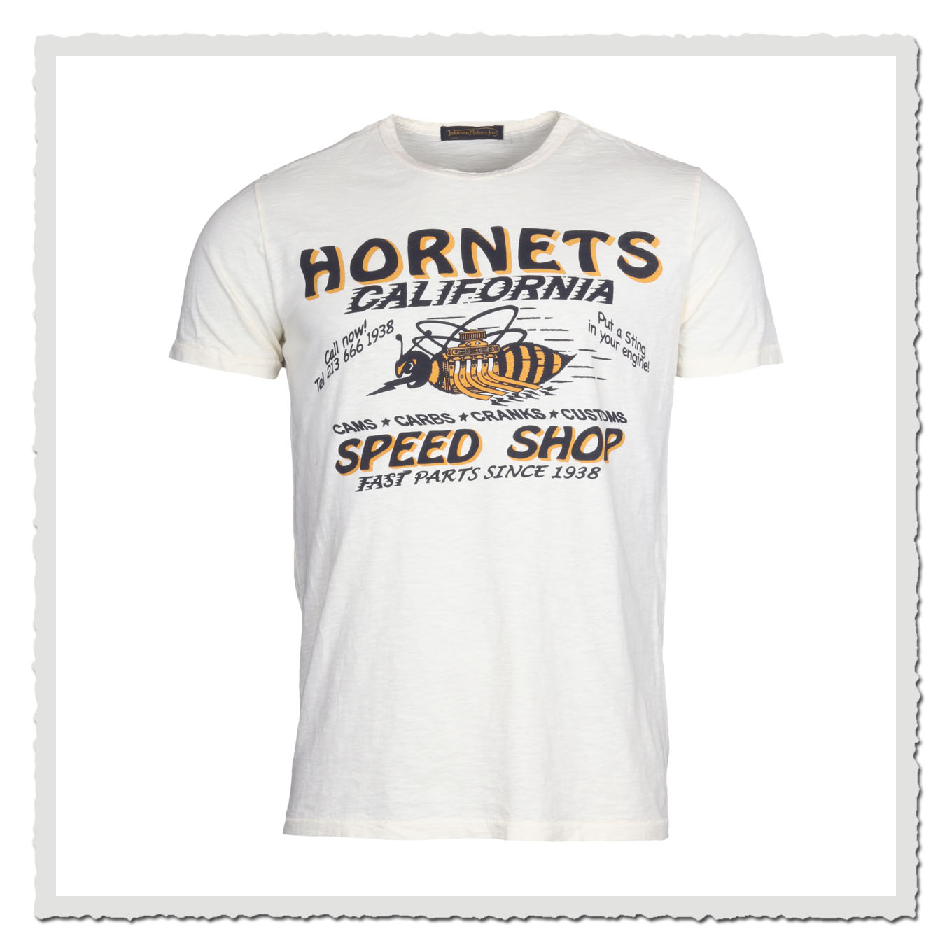 SPEED SHOP dirty white