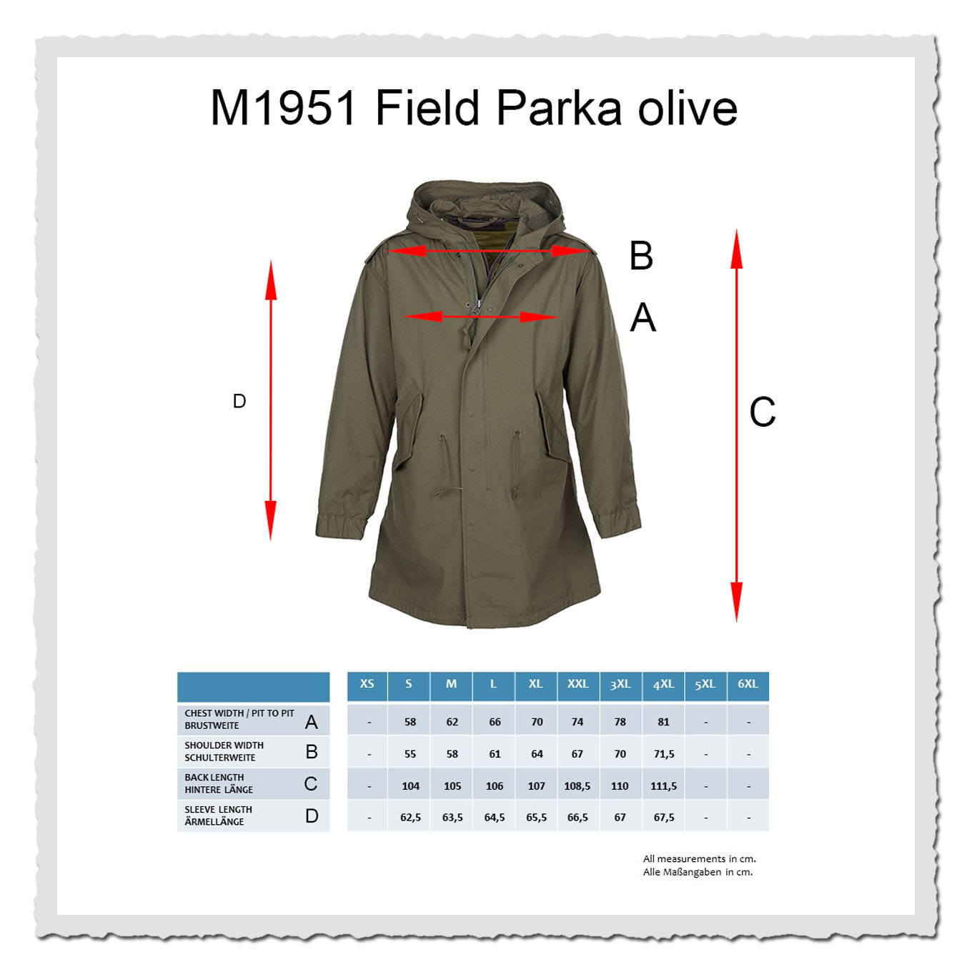 M1951 Field Parka olive